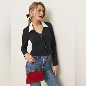 Reformation Pia Knit Top